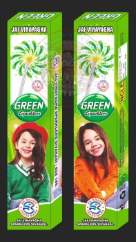 7 cm green sparklers_amu